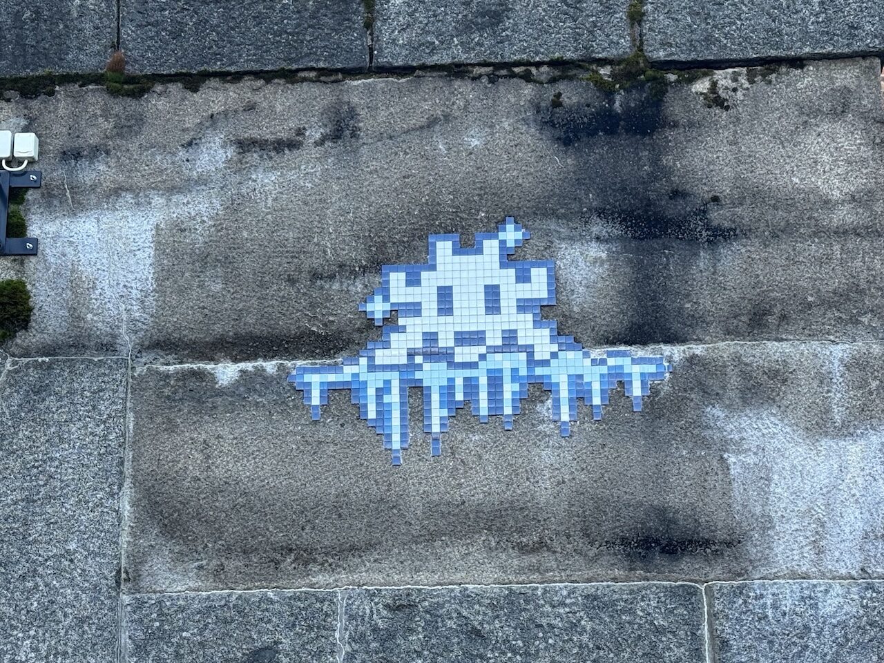LAP_55, Space Invader in Haparanda by Invader: mosaic