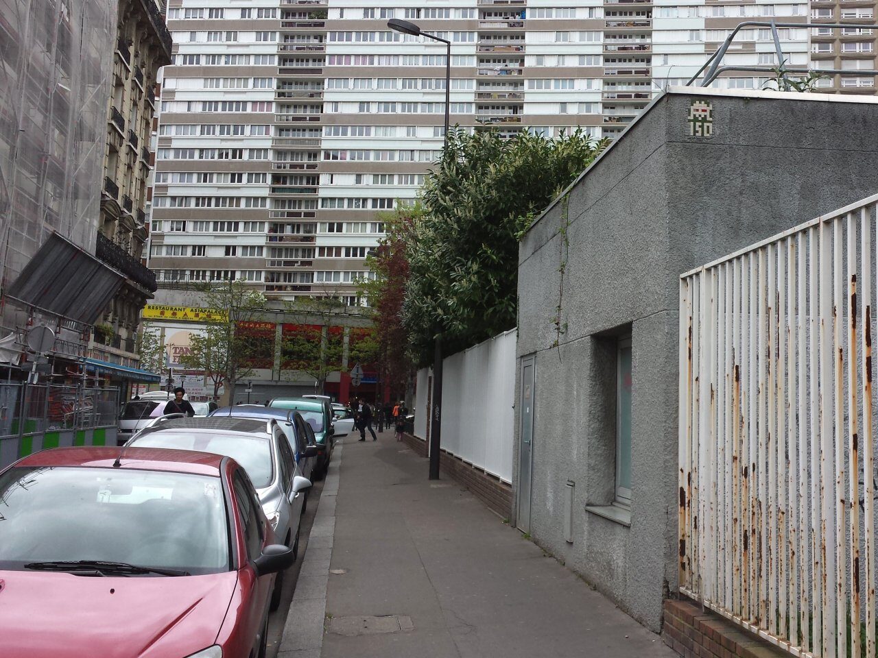 PA_350, Space Invader de la rue de la Pointe d'Ivry — Street art de Invader à Paris
