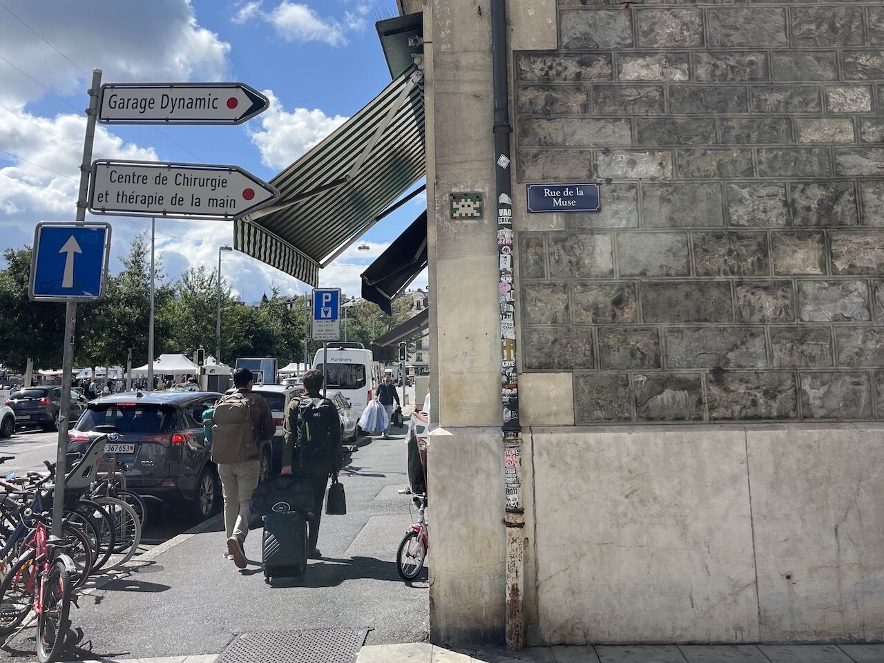 GNV_06, Space Invader de la rue de la Muse — Street art de Invader à Genève
