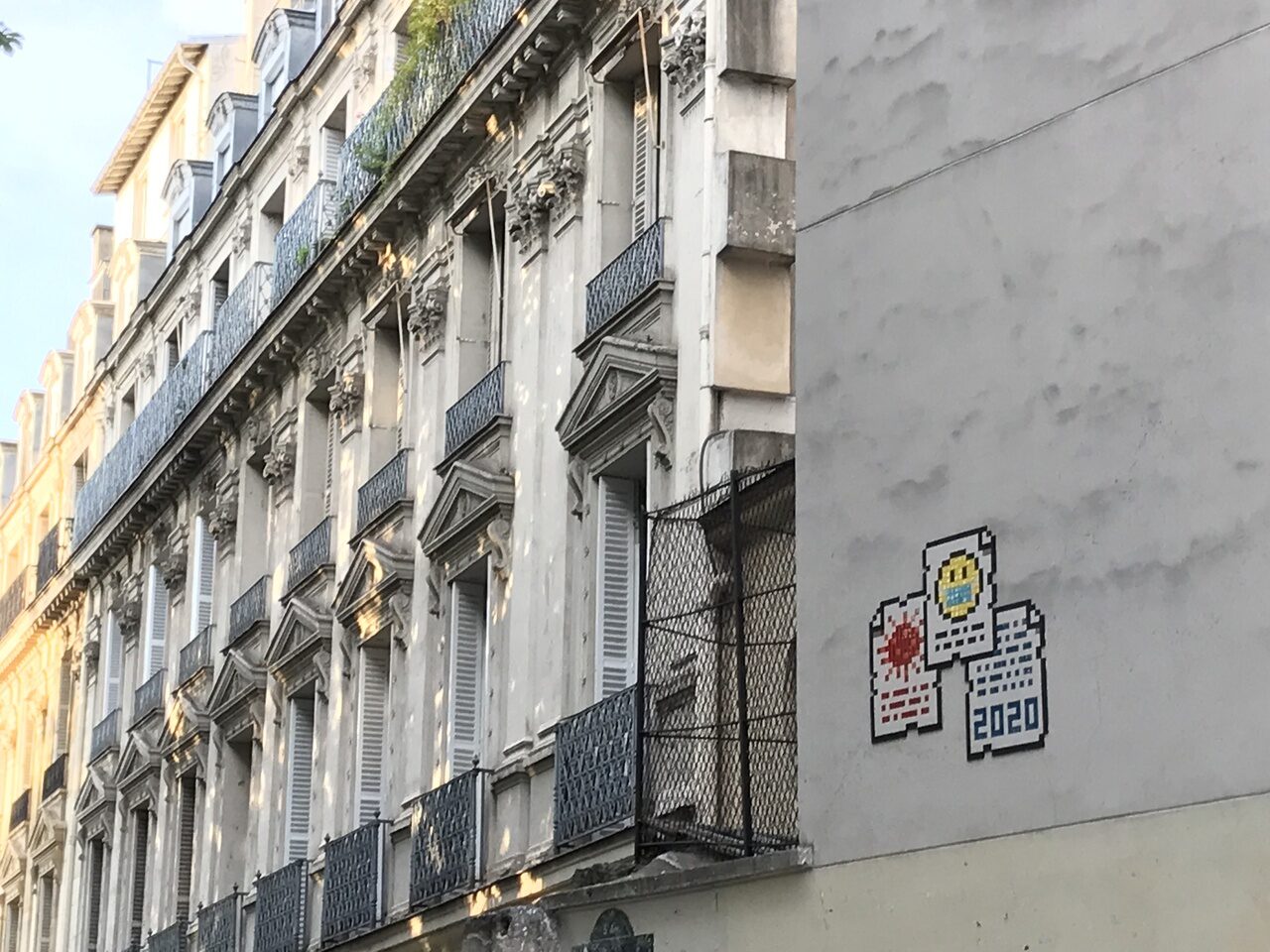 PA_1444, Space Invader de la rue de Cluny — Street art de Invader à Paris