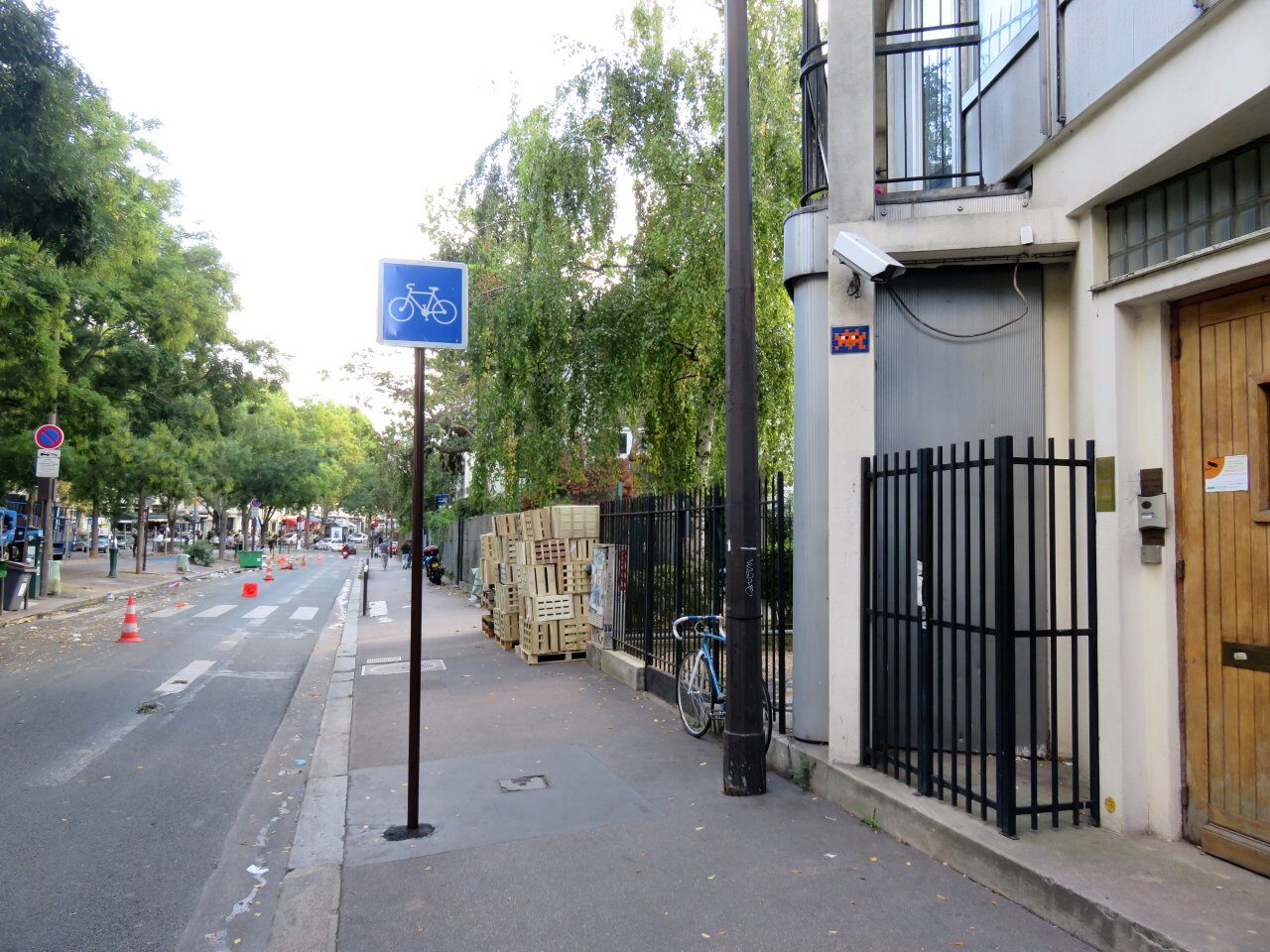 PA_212, Space Invader du boulevard de Charonne — Street art de Invader à Paris