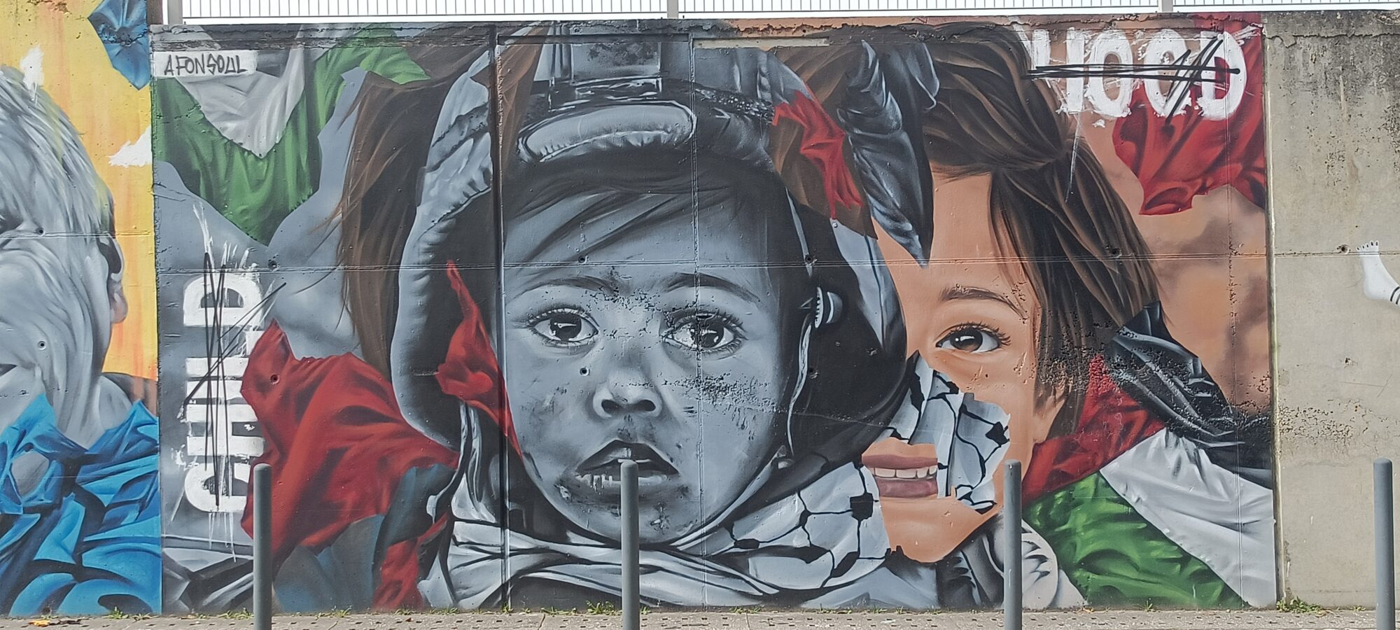 CHILDHOOD — Street art de Afonsoul à Lisboa