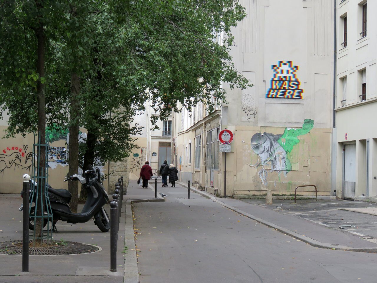 PA_1424, Space Invader de la rue Pelée — Street art de Invader à Paris