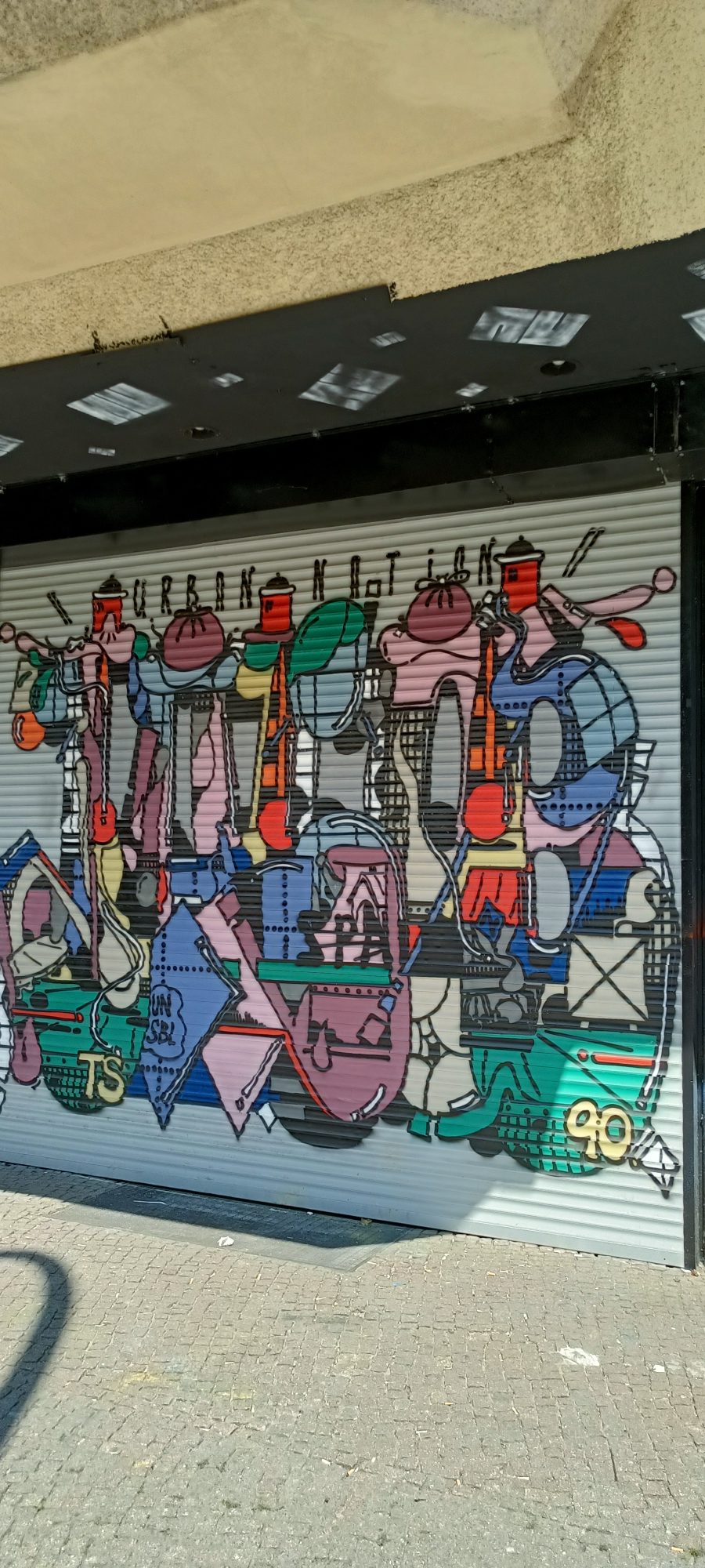 Urban Nation Machine Shutter — Street art in Berlin