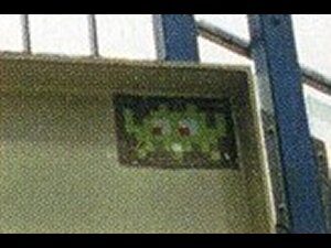 TK_23, Space Invader on 10 Sarugakuchō — Street art by Invader in Tokyo