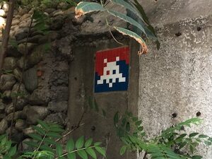 SL_04, Space Invader de Wausan-ro 19-gil — Street art de Invader à Seoul