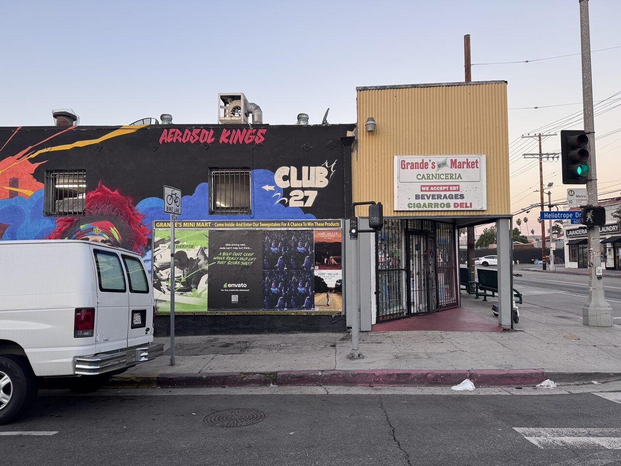 LA_177, Space Invader on 669 North Heliotrope Drive — Street art by Invader in Los Angeles