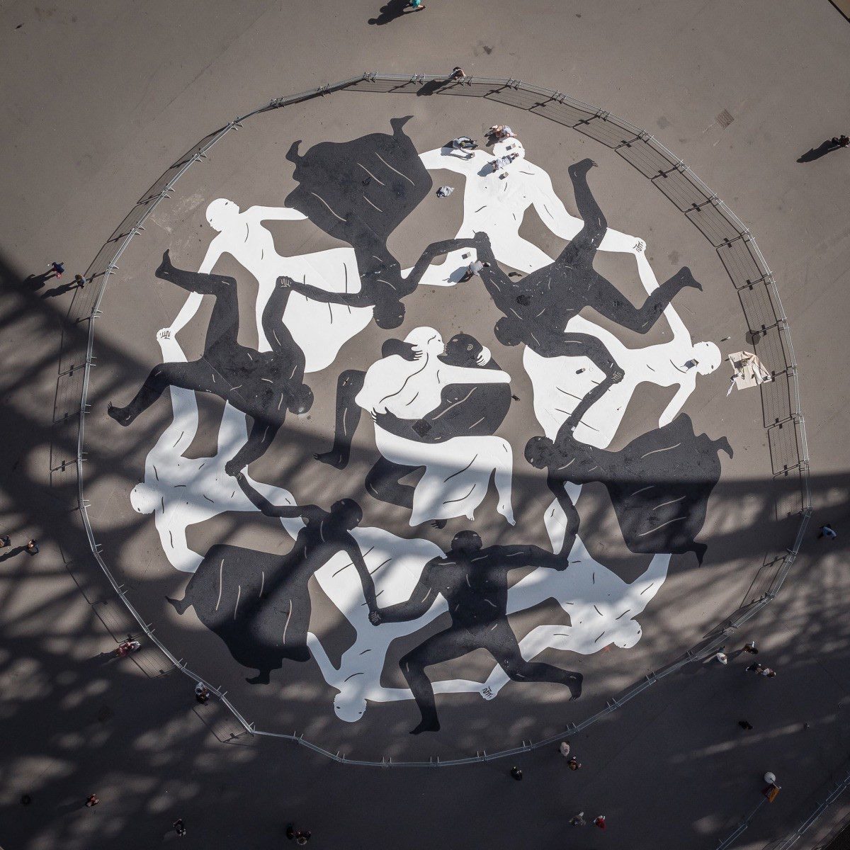 Endless Sleep — Street art by Cleon Peterson in Paris