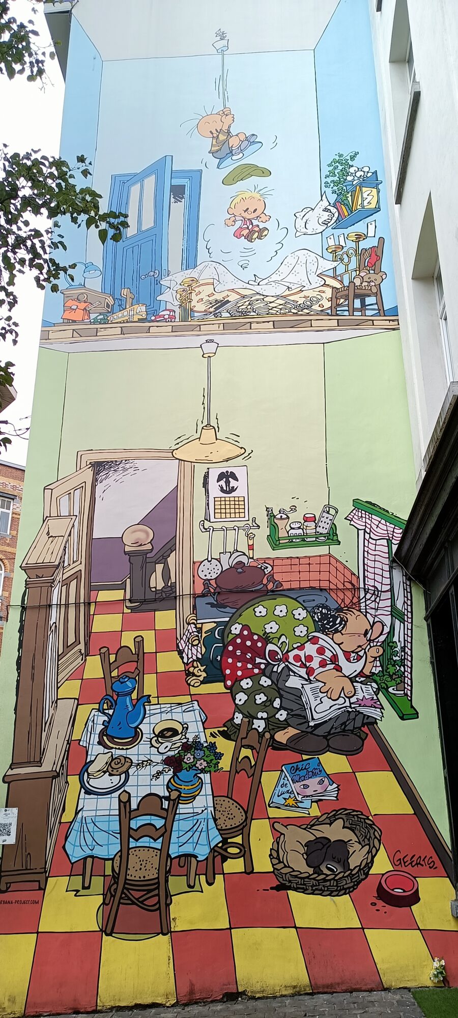 Le Petit Jojo by André Geerts — Street art by André Geerts in Bruxelles