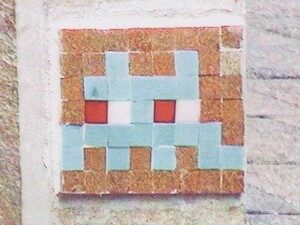 MPL_20, Space Invader on Rue Saint-Guilhem — Street art by Invader in Montpellier