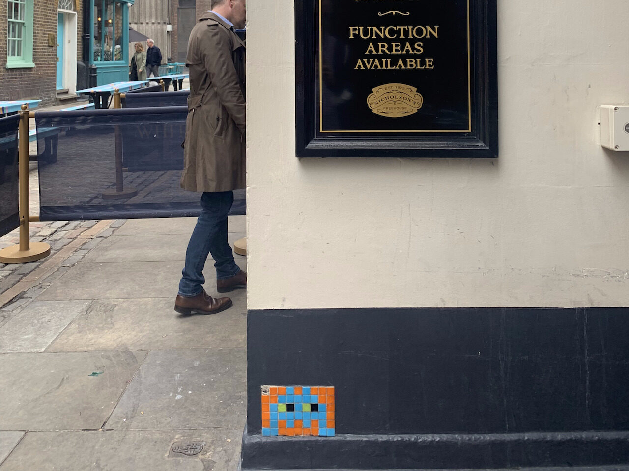 LDN_31, Space Invader on 5 Newburgh Street — Street art by Invader in London