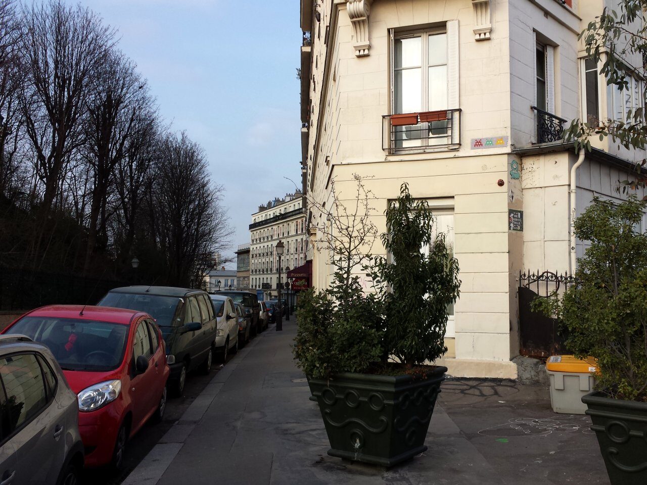 PA_644, Space Invader on Rue Maurice Utrillo — Street art by Invader in Paris