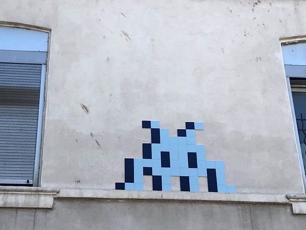 MARS_37, Space Invader de la rue Pierre Doize — Street art de Invader à Marseille