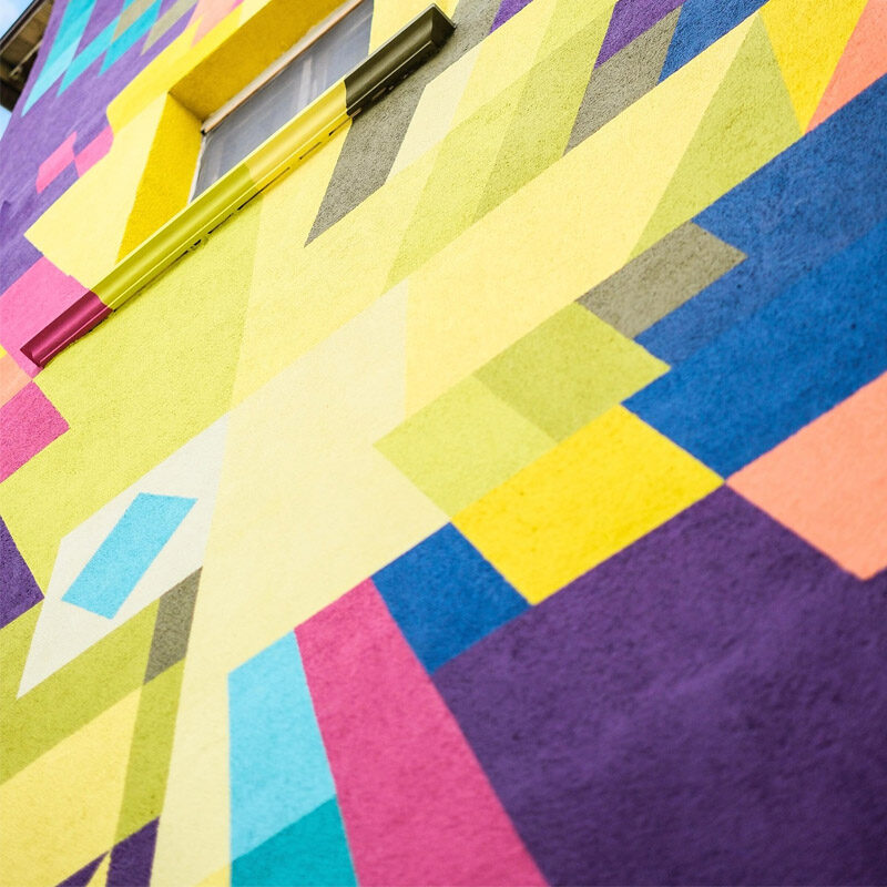 The Star — Street art by Predrag Radovanovic in Aielli