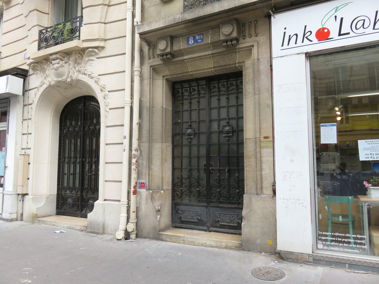 PA_243, Space Invader de la rue Abel — Street art de Invader à Paris