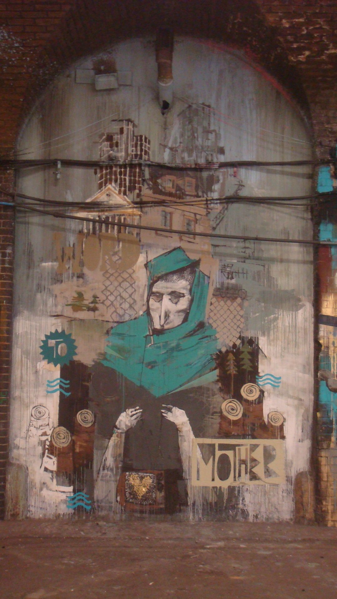 Word to Mother - Leake Street — Street art by Word to Mother in London