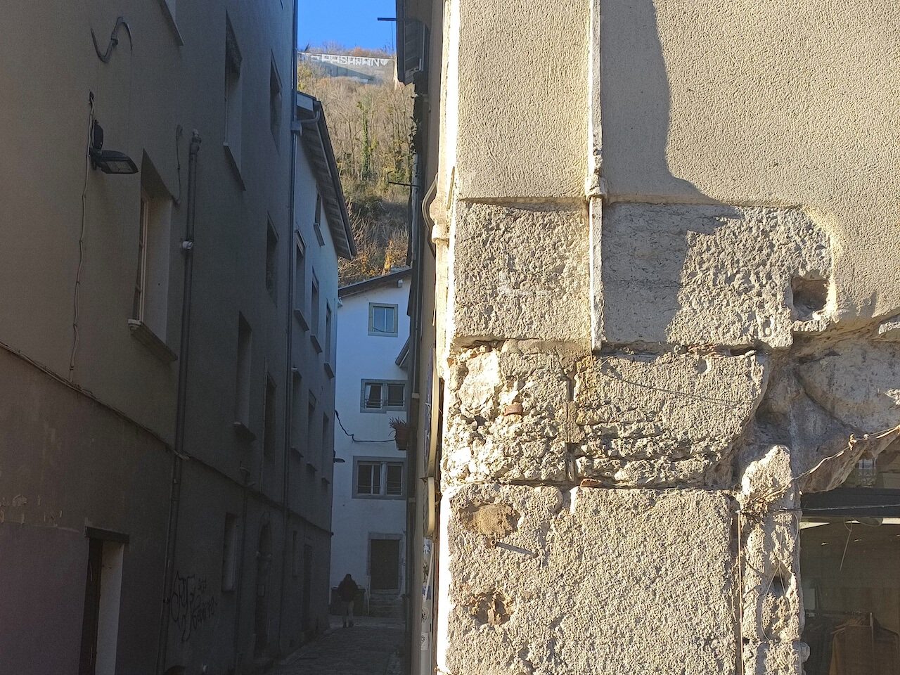 GRN_14, Space Invader on 1 Impasse du Four — Street art by Invader in Grenoble