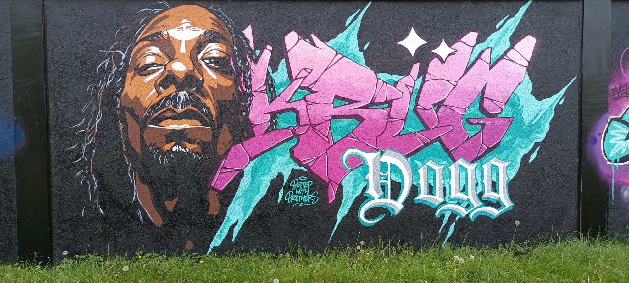 Hommage à Snoop Dogg — Street art à Sainte-Luce-sur-Loire