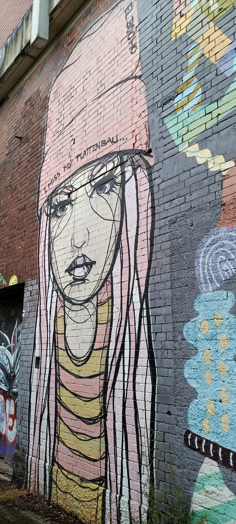 I miss my Plattenbau, El Bocho — Street art by El Bocho in Köln