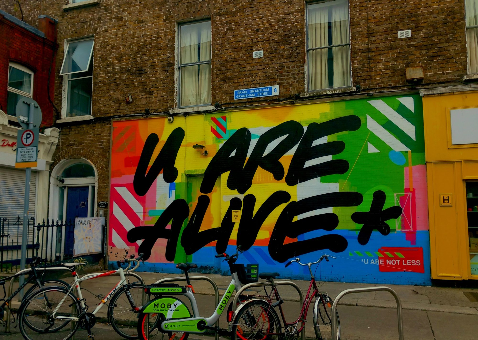 U Are Alive — Street art de Maser à Dublin