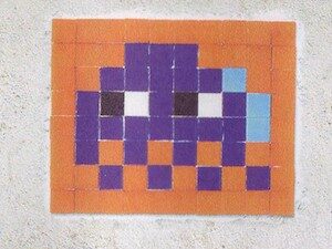 MPL_13, Space Invader de la place des Martyrs-de-la-Résistance — Street art de Invader à Montpellier