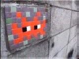 TK_27, Space Invader on Kyuyamate-dori Avenue — Street art by Invader in Tokyo