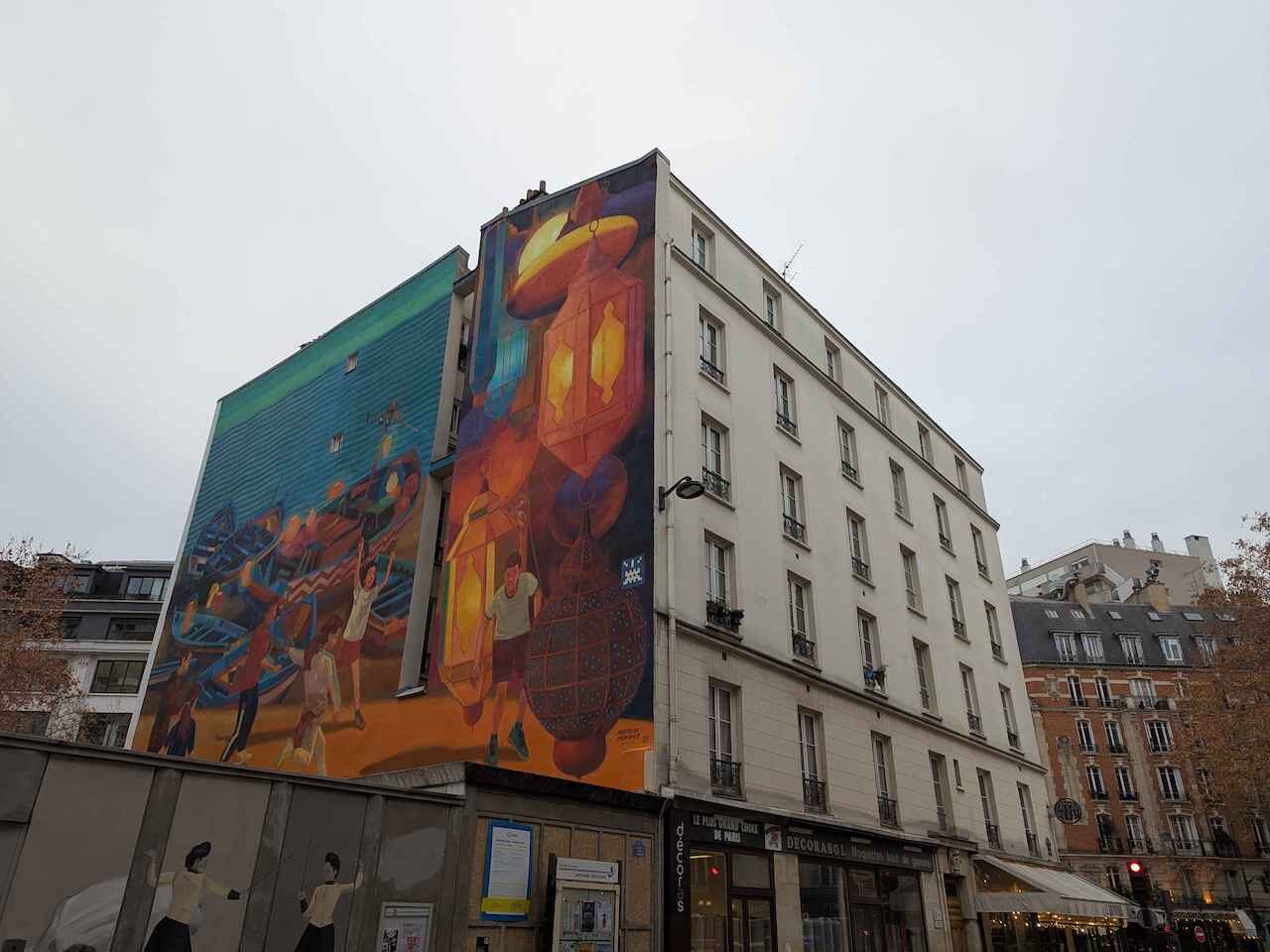 PA_544, Space Invader on 6 Rue Keller — Street art by Invader in Paris