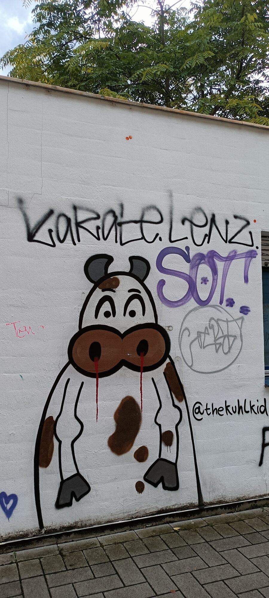La vache de The Kuhl Kid — Street art de The Kuhl Kid à Köln