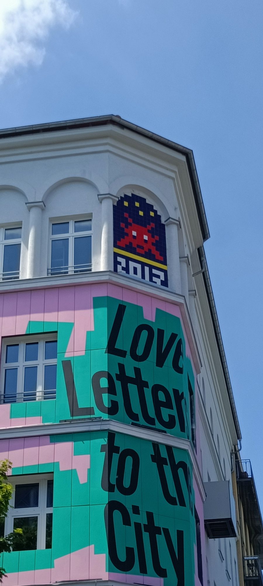 Invader 2013 of the Love Letters — Street art by Invader in Berlin
