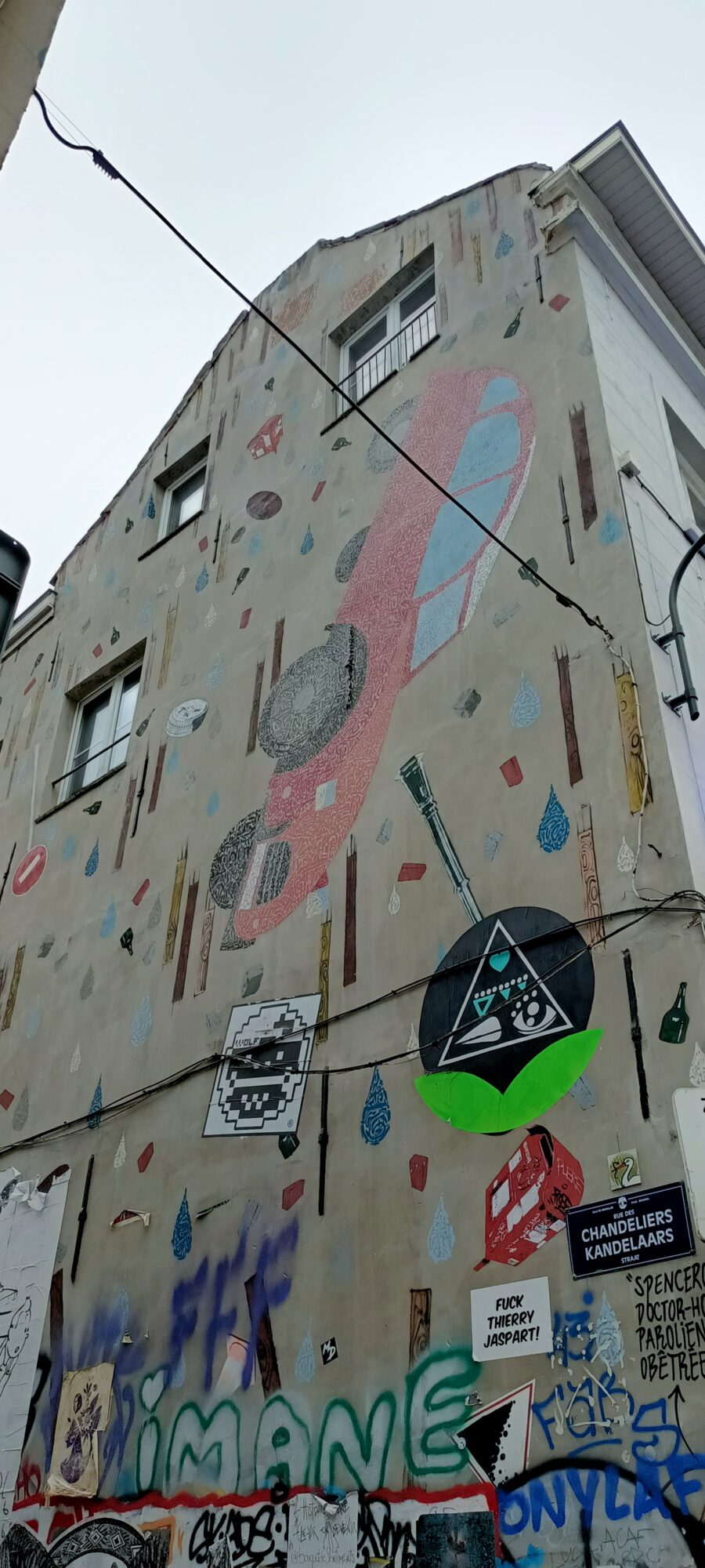 Lotsjmaghrust by Parole, Obêtre, Doctor H and Spencer — Street art by Parole, Obêtre, Doctor H, Spencer in Bruxelles