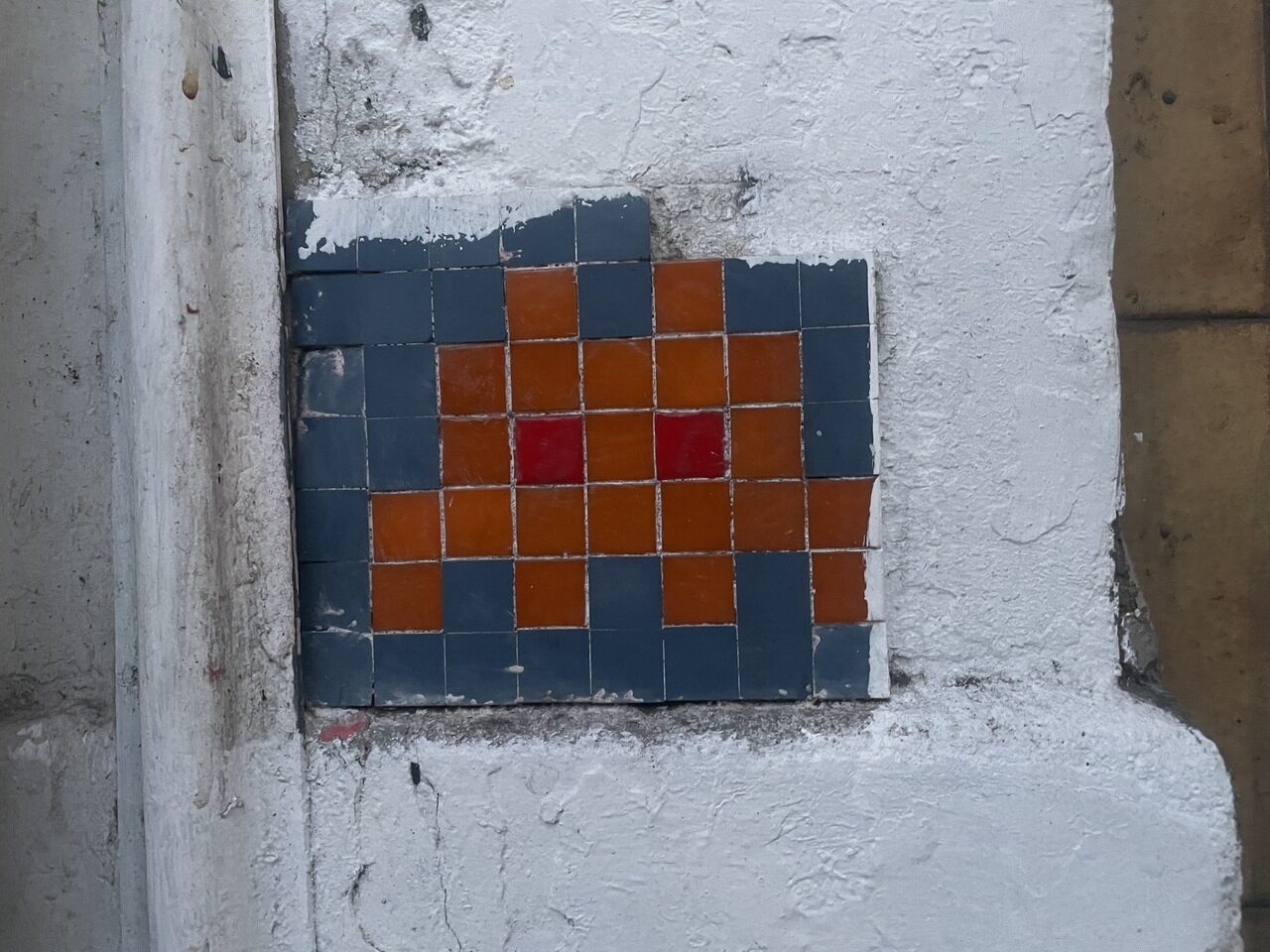 LDN_46, Space Invader on 61 Golborne Road — Street art by Invader in London