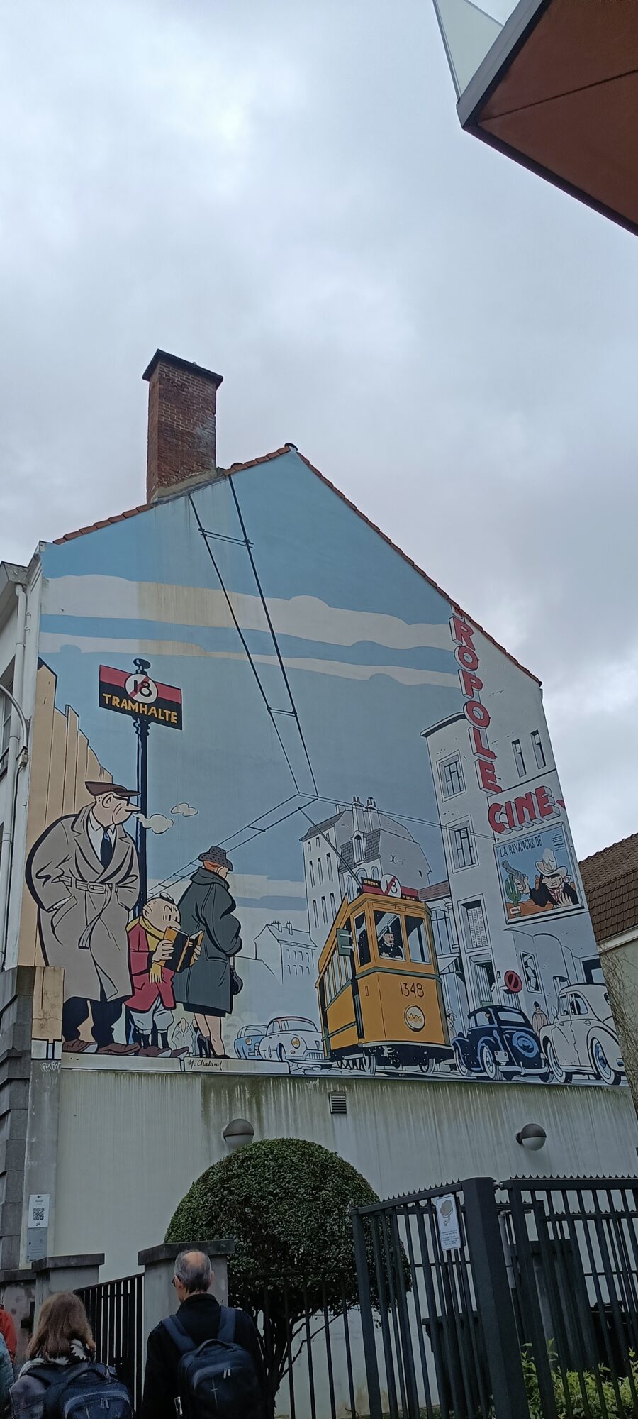 Le Jeune Albert by Yves Chaland — Street art by Yves Chaland in Bruxelles