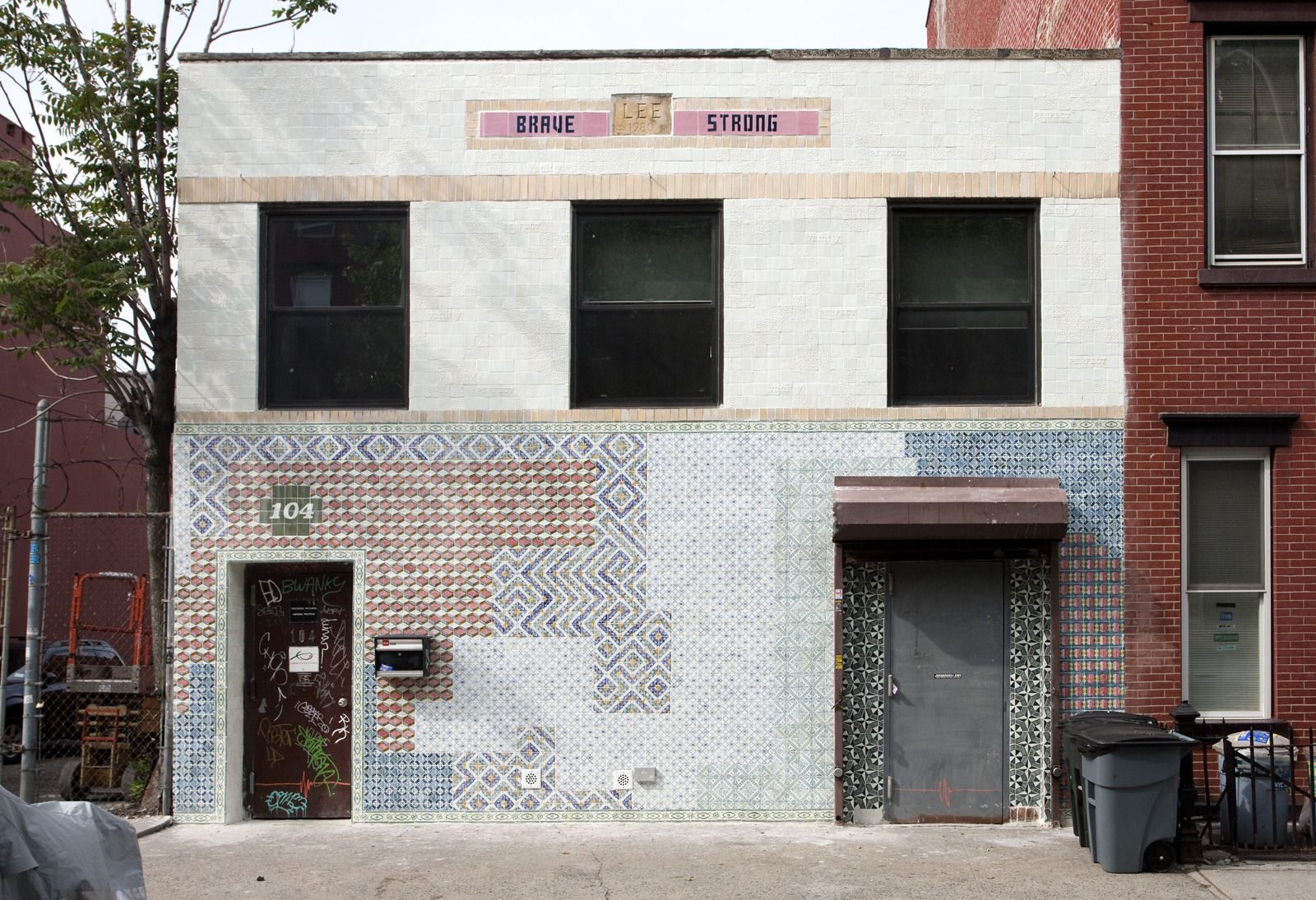 104 N. 7th — Street art by Faile in New York City