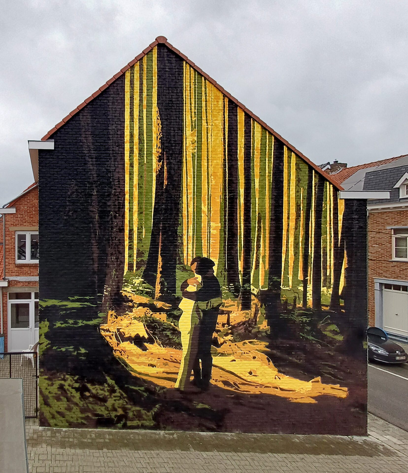 Calm After the Storm — Street art by Nean in Bilzen