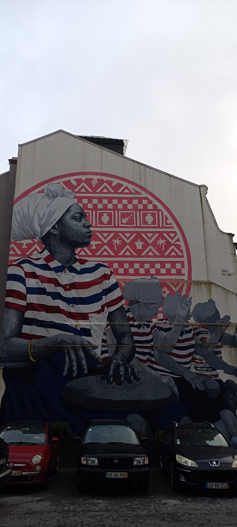 Batuko by Frederico Draw and Ergo Bandits — Street art by Frederico Draw, Ergo Bandits in Lisboa