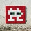 LDN_28, Space Invader on 2–6 Bayford Road — Street art by Invader in London