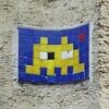 MPL_05, Space Invader de la rue de l'Aiguillerie — Street art de Invader à Montpellier