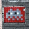 NY_10, Space Invader de Lafayette Street — Street art de Invader à New York