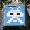 PA_790, Space Invader on Voie DQ/13 — Street art by Invader in Paris