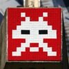 PA_793, Space Invader on Voie DQ/13 — Street art by Invader in Paris