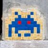 PA_89, Space Invader du passage de la Canopée — Street art de Invader à Paris