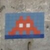 ROM_68, Space Invader de Viale del Policlinico — Street art de Invader à Roma