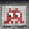 TK_11, Space Invader on Jingumae 3-chōme — Street art by Invader in Tokyo