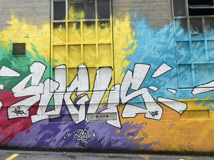 SUGUS — Street art in Neuchâtel