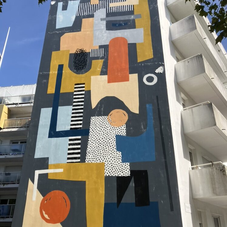 Serendipity — Street art by Ellen Rutt in Saint-Nazaire