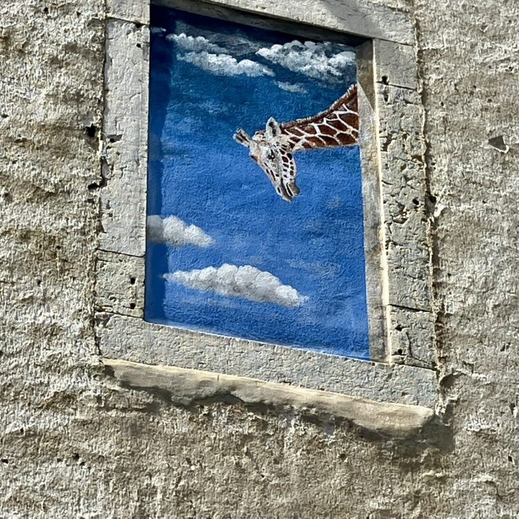 Notre planète bleue — Street art de Carolus à La Chaux-de-Fonds