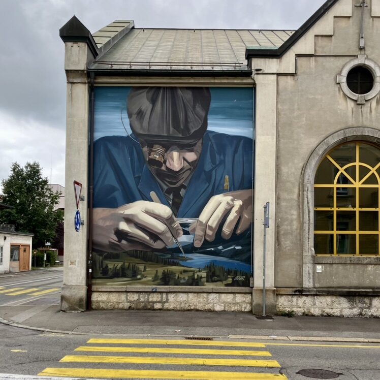 Origin — Street art de ONUR à Le Locle