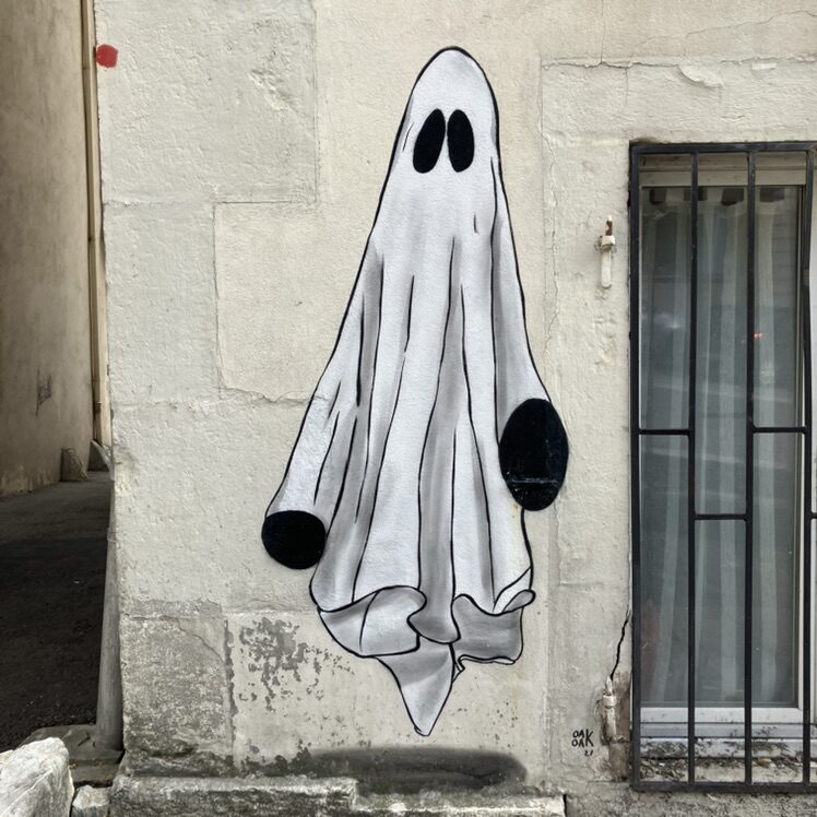 Le fantôme d'OakOak — Street art de OakOak à Le Locle