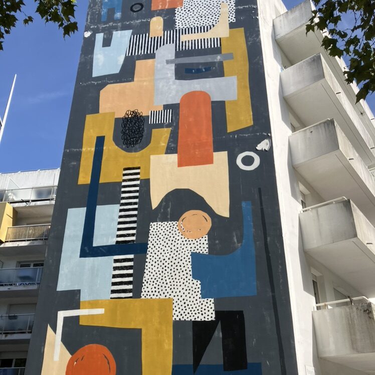 Serendipity — Street art by Ellen Rutt in Saint-Nazaire