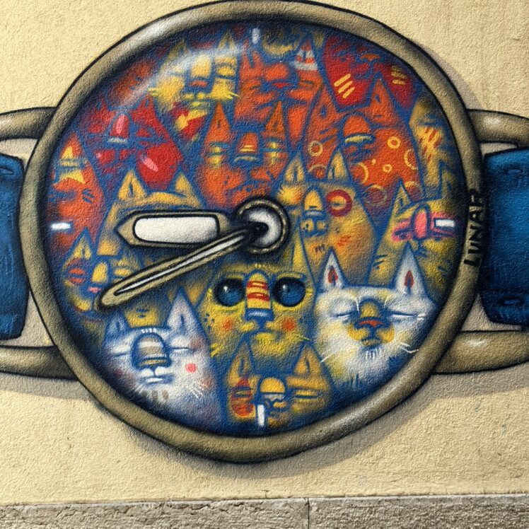 Doomsday Watch — Street art by Lunar in Le Locle